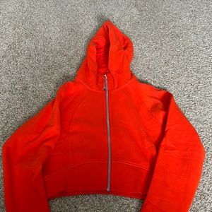 Lulu lemon scuba cropped full zip